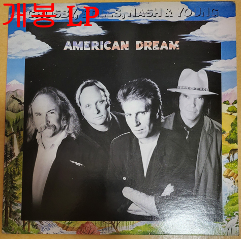 크로스비, 스틸스, 내시 앤 영 (Crossby, Stills, Nash & Young) - American Dream (개봉, LP)