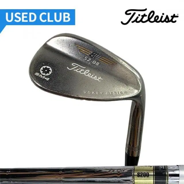 (USED) 타이틀리스트 SM4 52도 S200 웨지 650380237
