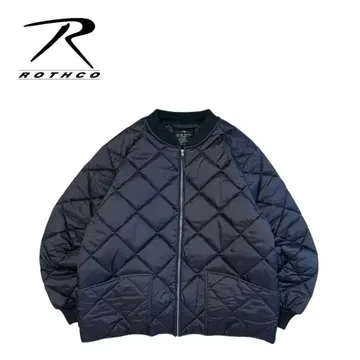 ROTHCO 퀼팅 자켓 NAVY BLUE