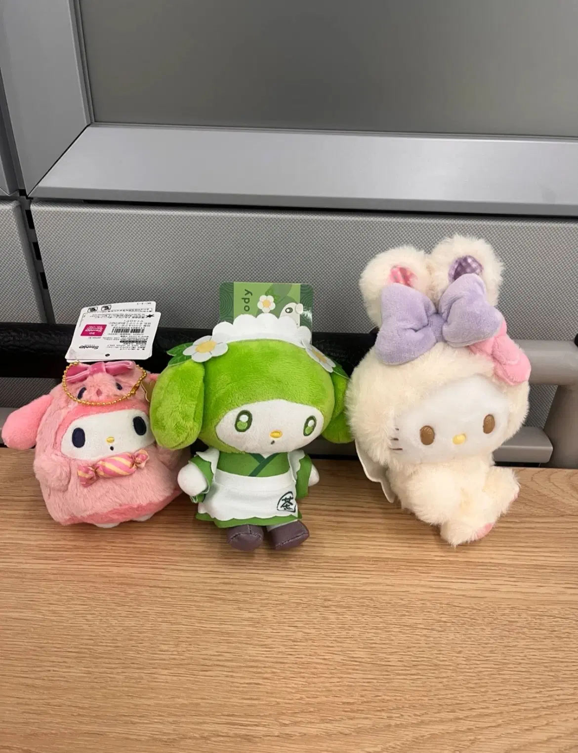 산리오 마스코트 키티 마이멜로디 키링 인형