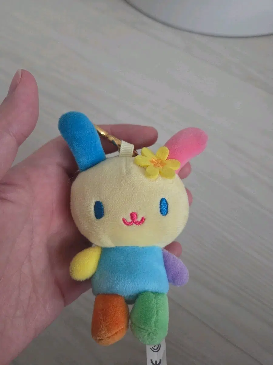 우사하나 하트카라비너 키링