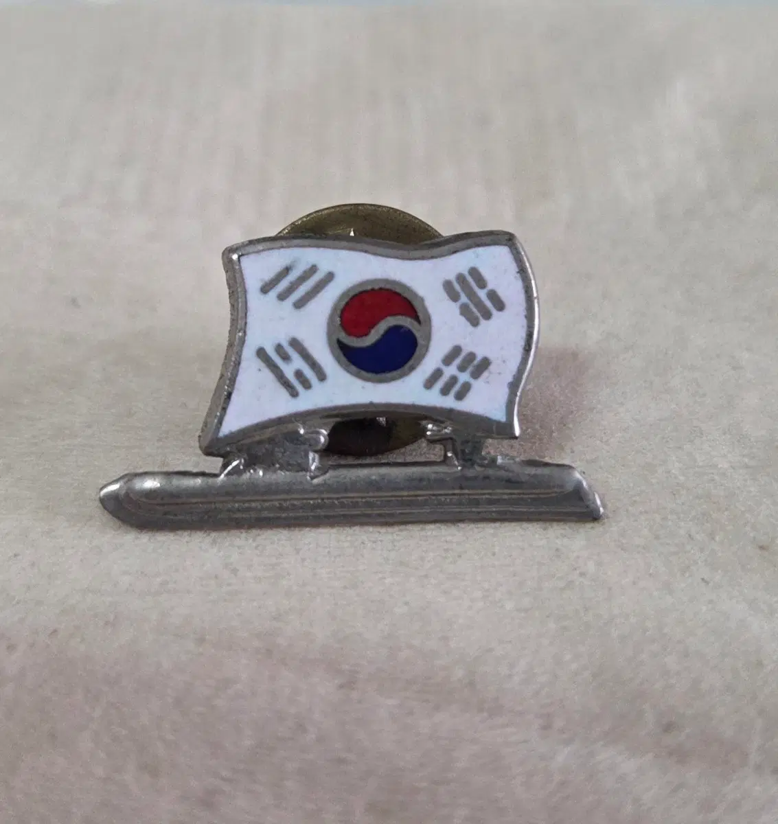 태극기 빙상 뱃지 희귀수집품