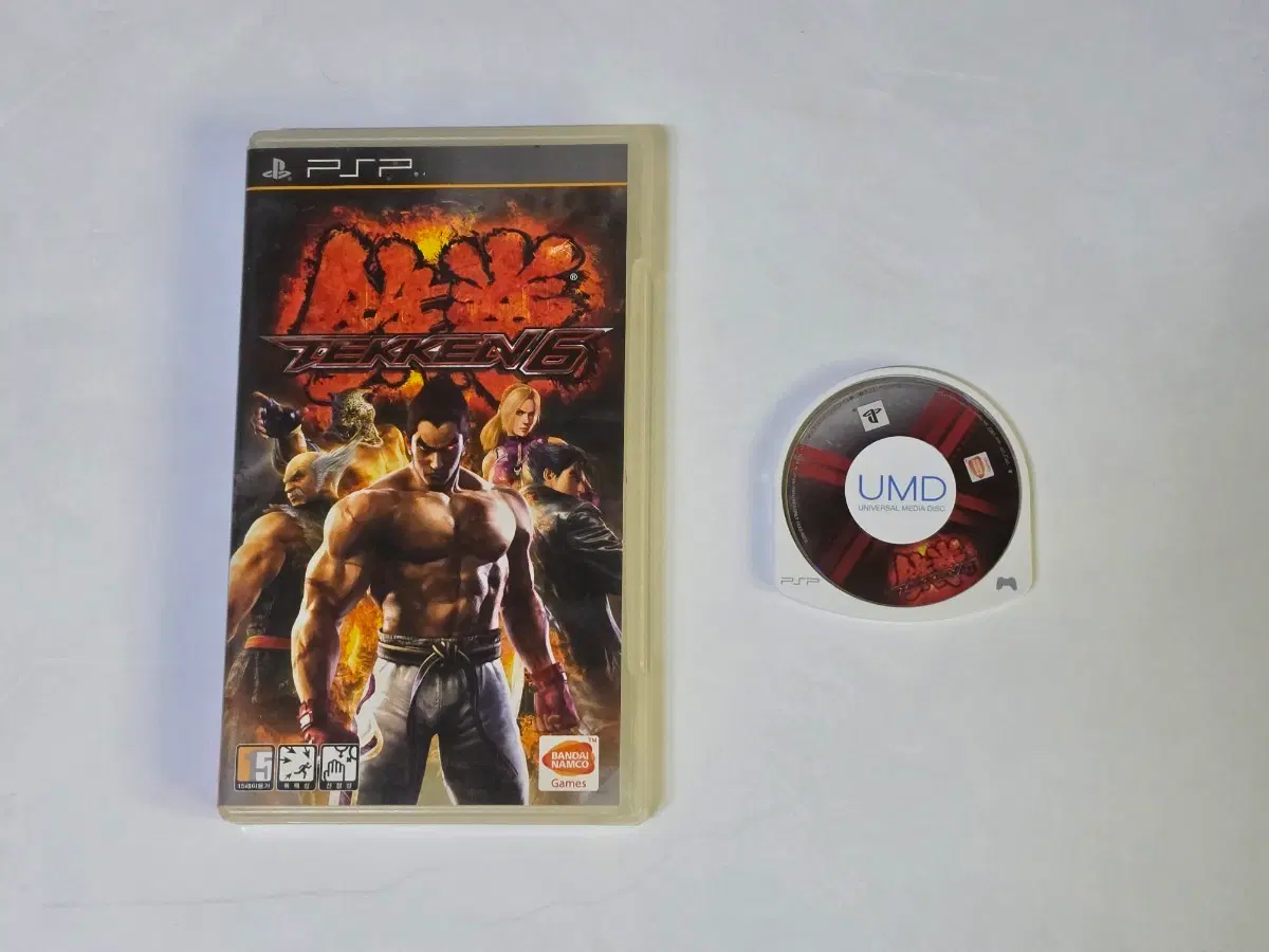 [psp] 철권6 한국 정발
