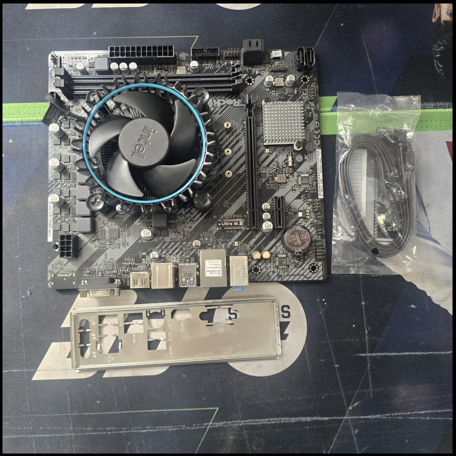 부품-INTEL I5 13400F + ASROCK H610M-HVS/M.2 +정품 쿨러