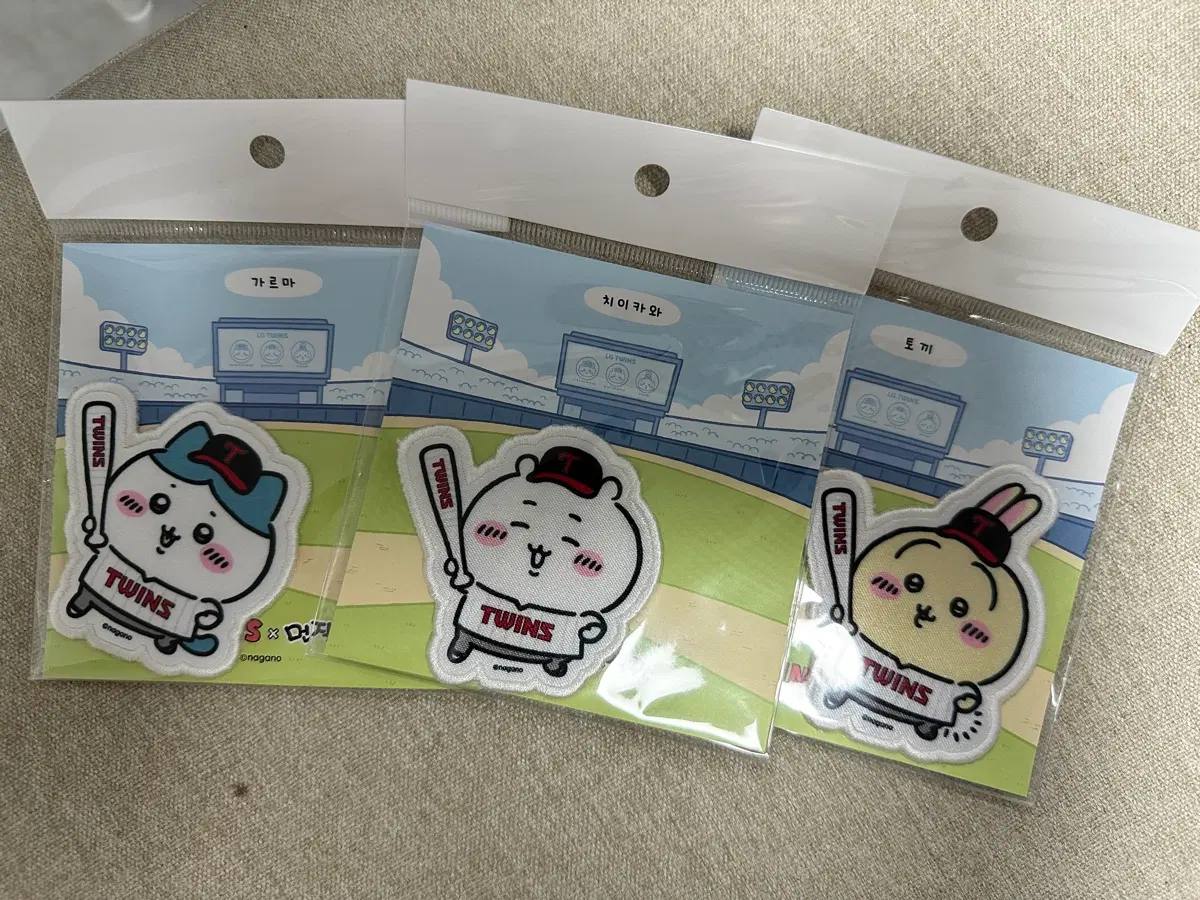 엘지트윈스 먼작귀 패치 일괄 판매