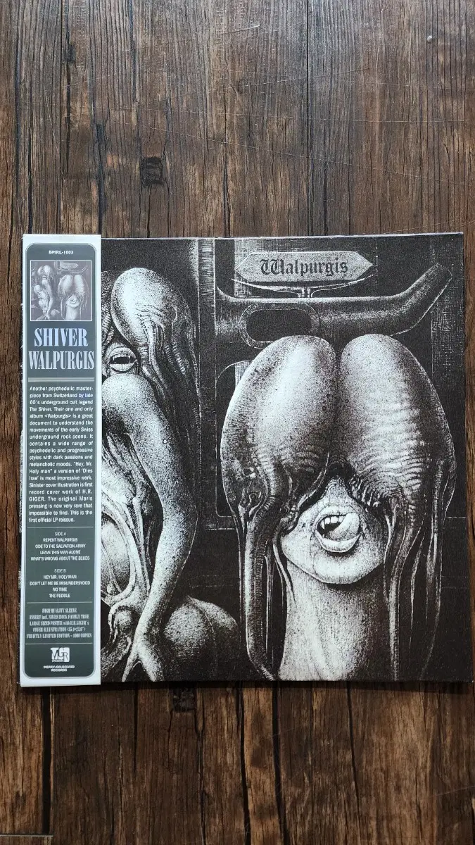 (LP)Shiver - Walpurgis GF. 2002년 Merry go round nm++/nm++
