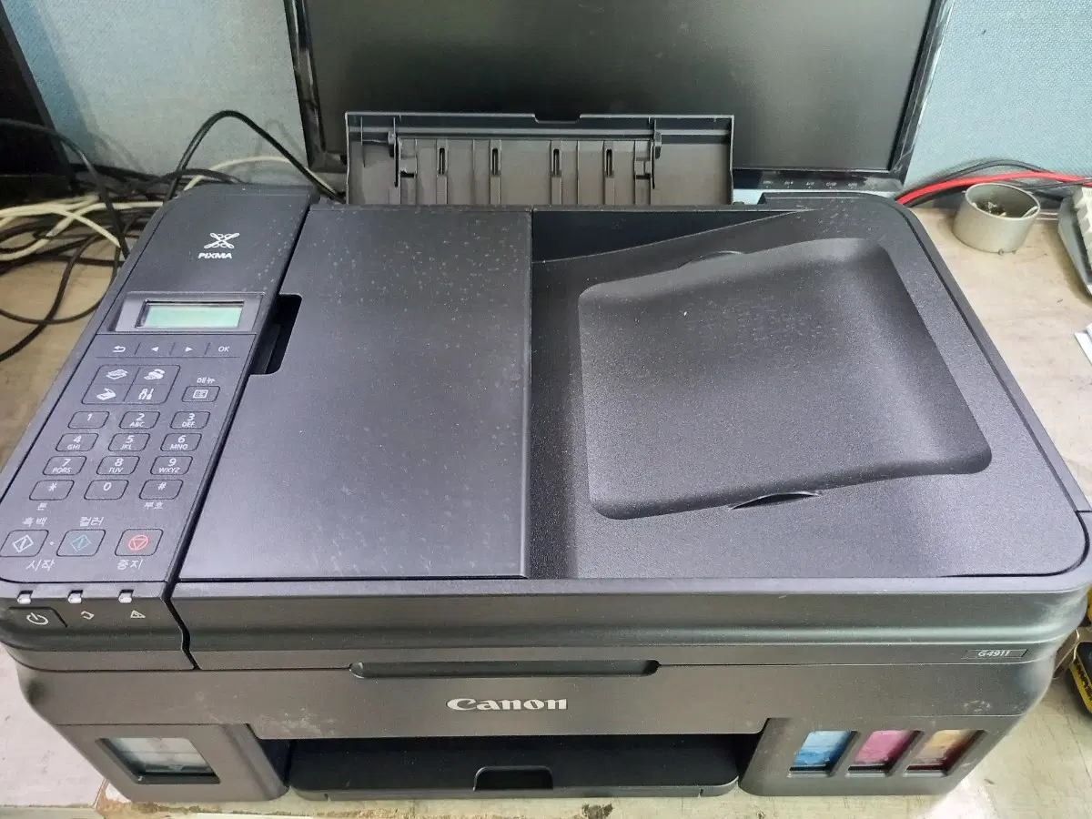 캐논g4910 정품무한 컬러 팩스복합기