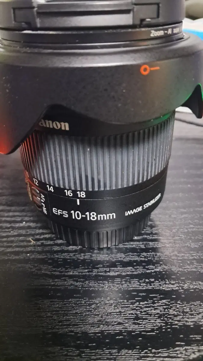 캐논 EFS 10-18mm 이미지 안정화 렌즈