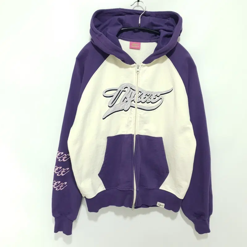NYXX 엔와이엑스엑스 컬러블록 플로우 후드집업 F_M3579