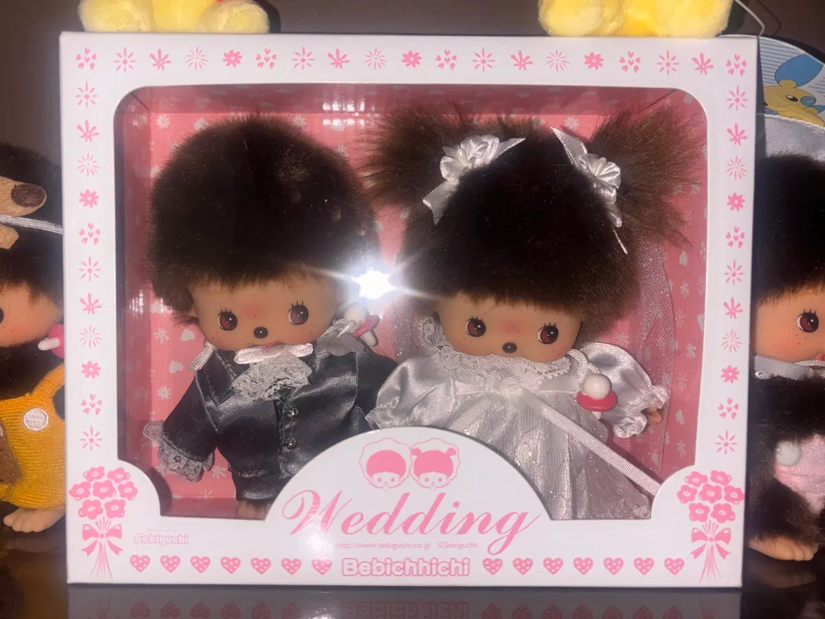 몬치치 베비치치 웨딩 인형 세트