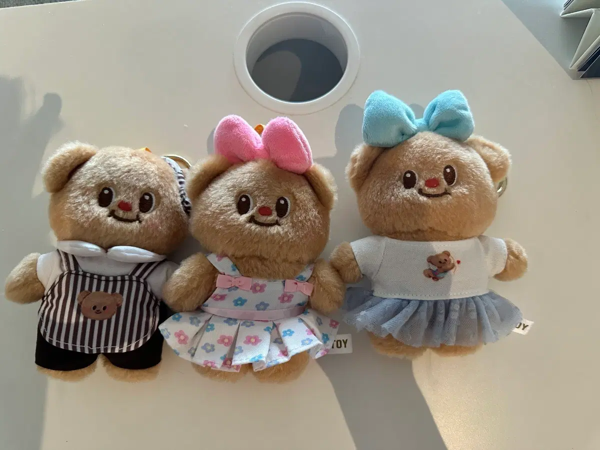 버터베어 인형 키링