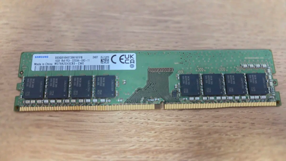 삼성 메모리카드 PC4-3200 16GB