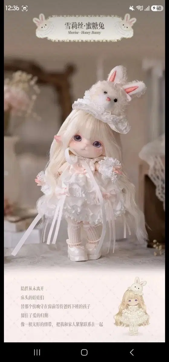 미미아 프린세스 인형 일반  풀라인