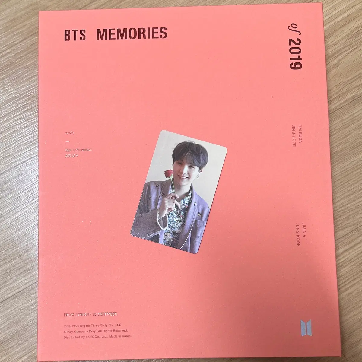 BTS MEMORIES OF 2019 DVD