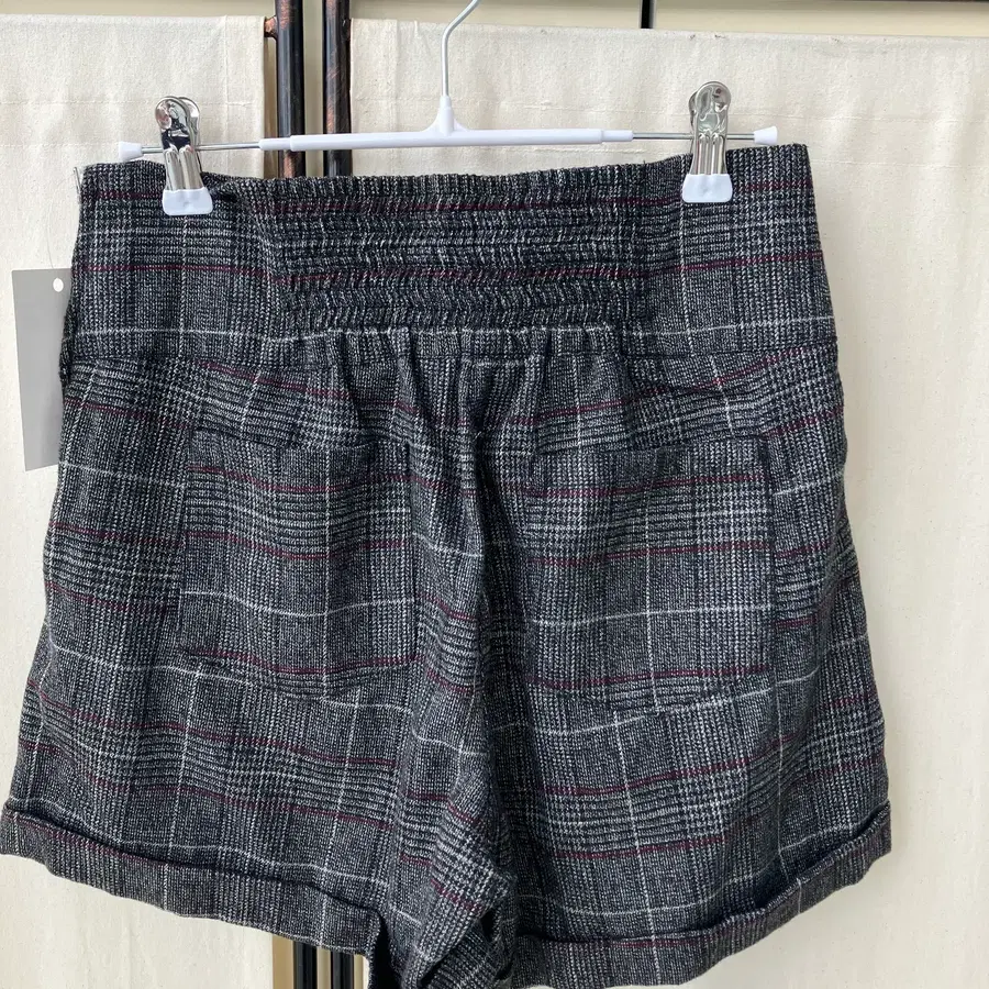 jpn vintage mori check short pants