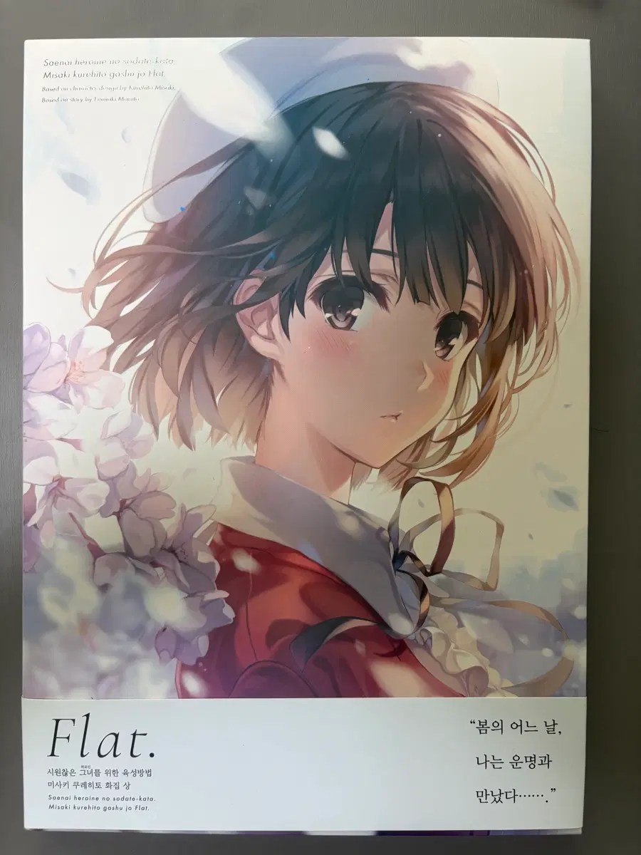 시원찮은 그녀를 위한 육성방법 화집 flat 상