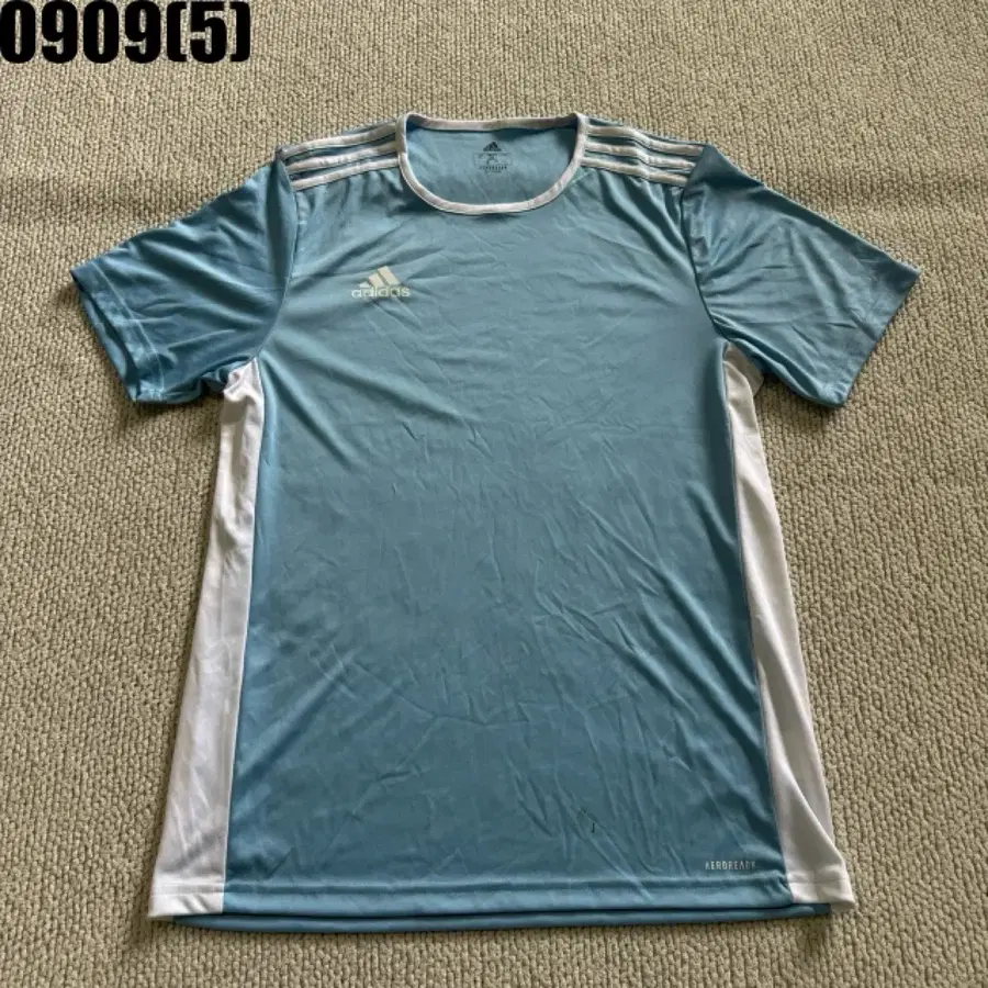 아디다스 반팔 티셔츠 블루 3XL 9/9