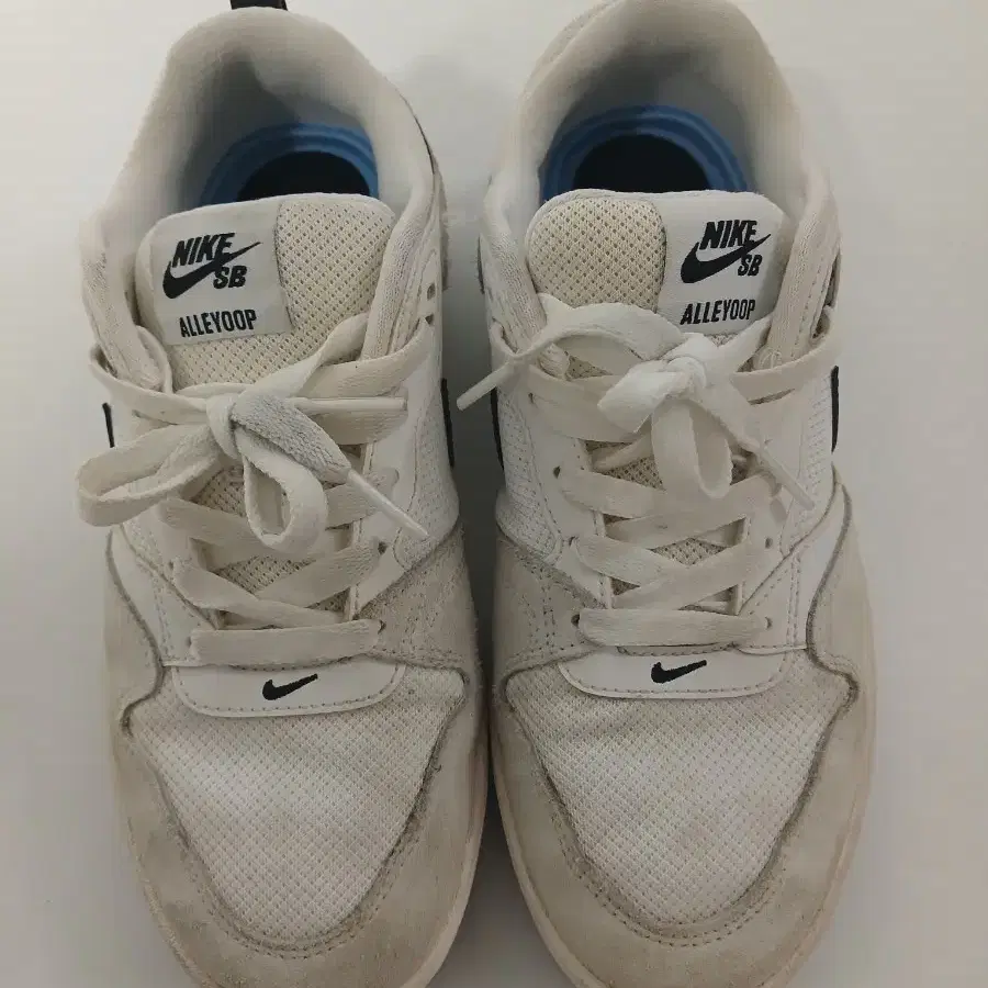 나이키 SB 앨리웁 화이트 블랙 240