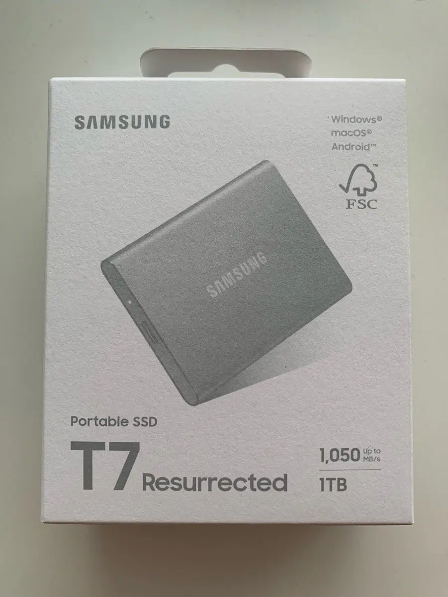 삼성 SSD T7 Resurrected 1TB 미개봉