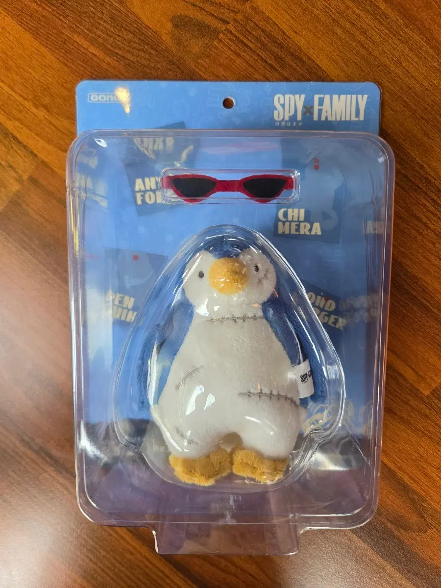 스파이 패밀리 펭귄 인형 선글라스 포함