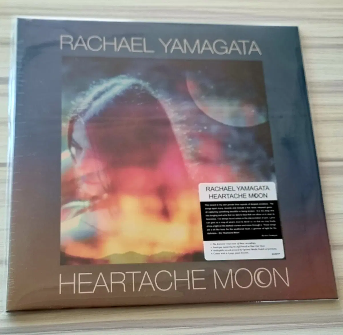 미개봉 LP 레이첼 야마가타 Rachael Yamagata Heartache Moon
