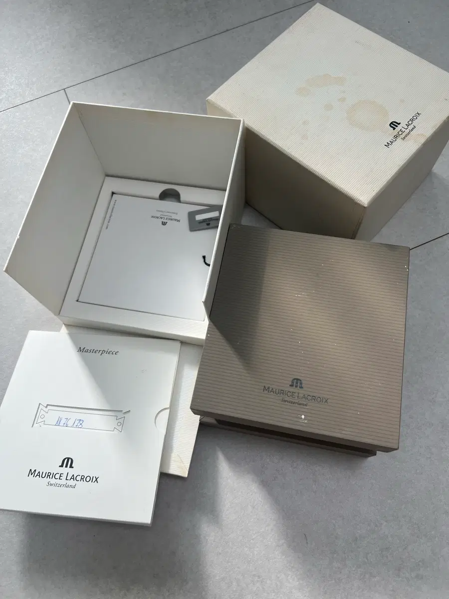 모리스라크로와 시계 박스 케이스