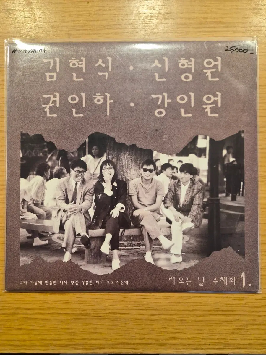 비오는 날 수채화 lp