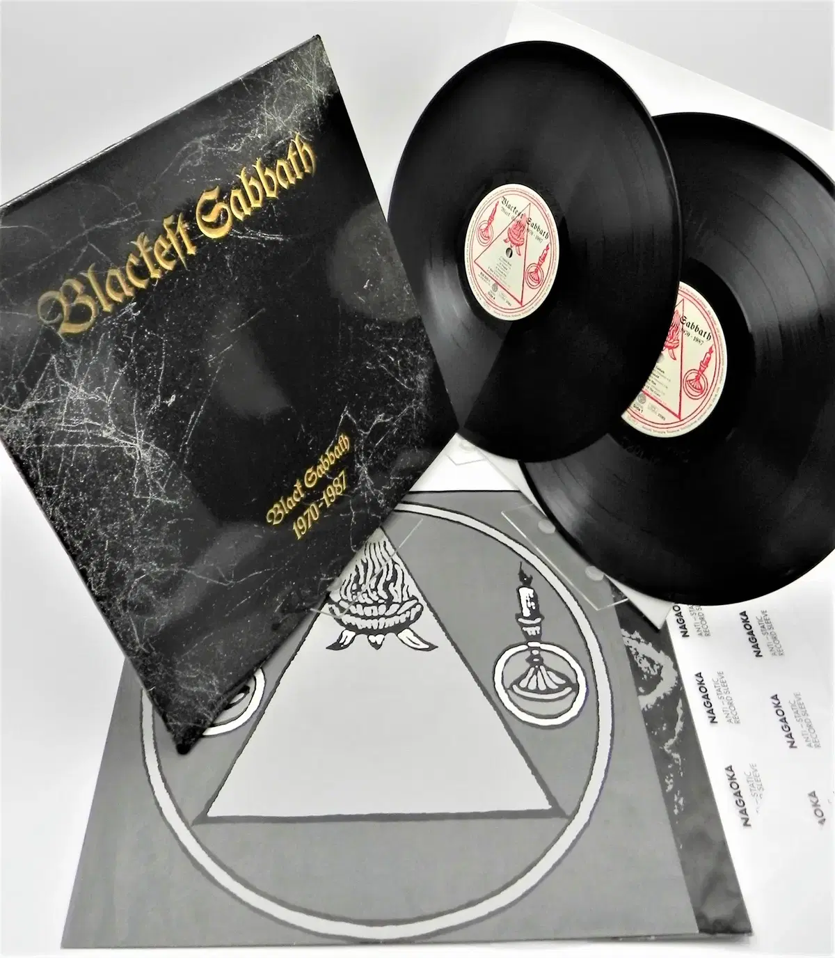 [개봉반/극희귀] 블랙 사바스 (Black Sabbath/오스본 , 디오)-독일반 2LP GF.
