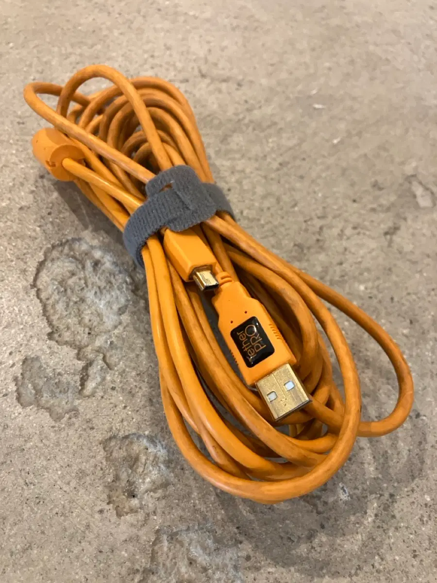 TetherPro USB 2.0 A Male to Mini-B 5 Pin-15Ft (4.6m) Gold Plated