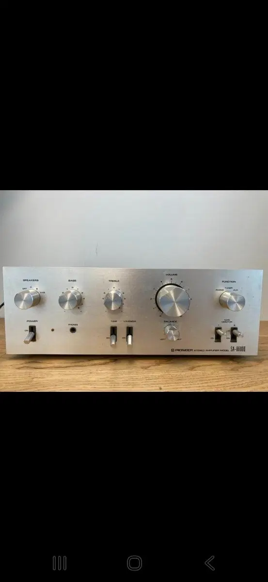 Pioneer(파이오니아) SA-6600II 빈티지