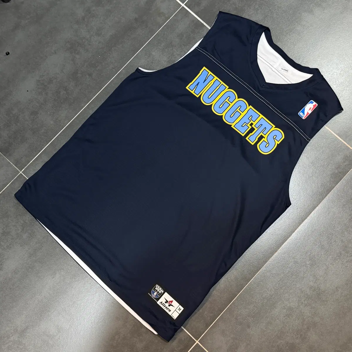 앨리슨 애슬레틱 NBA 덴버 너겟츠 양면 농구 저지