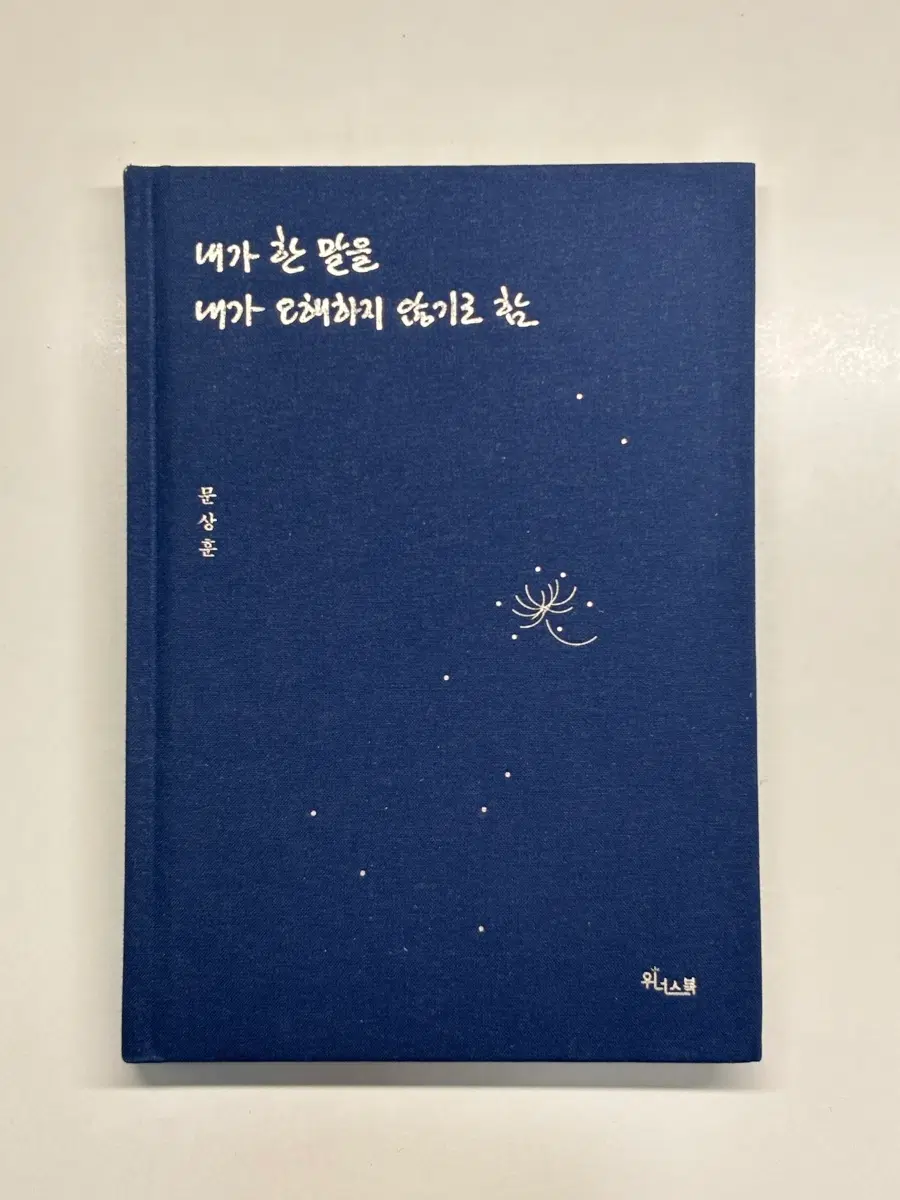 내가 한 말을 내가 오해하지 않기로 함