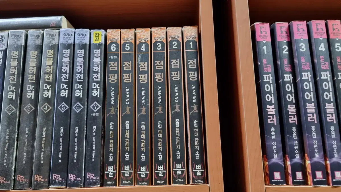 점핑 1-6 완 준철 현대 판타지 소설