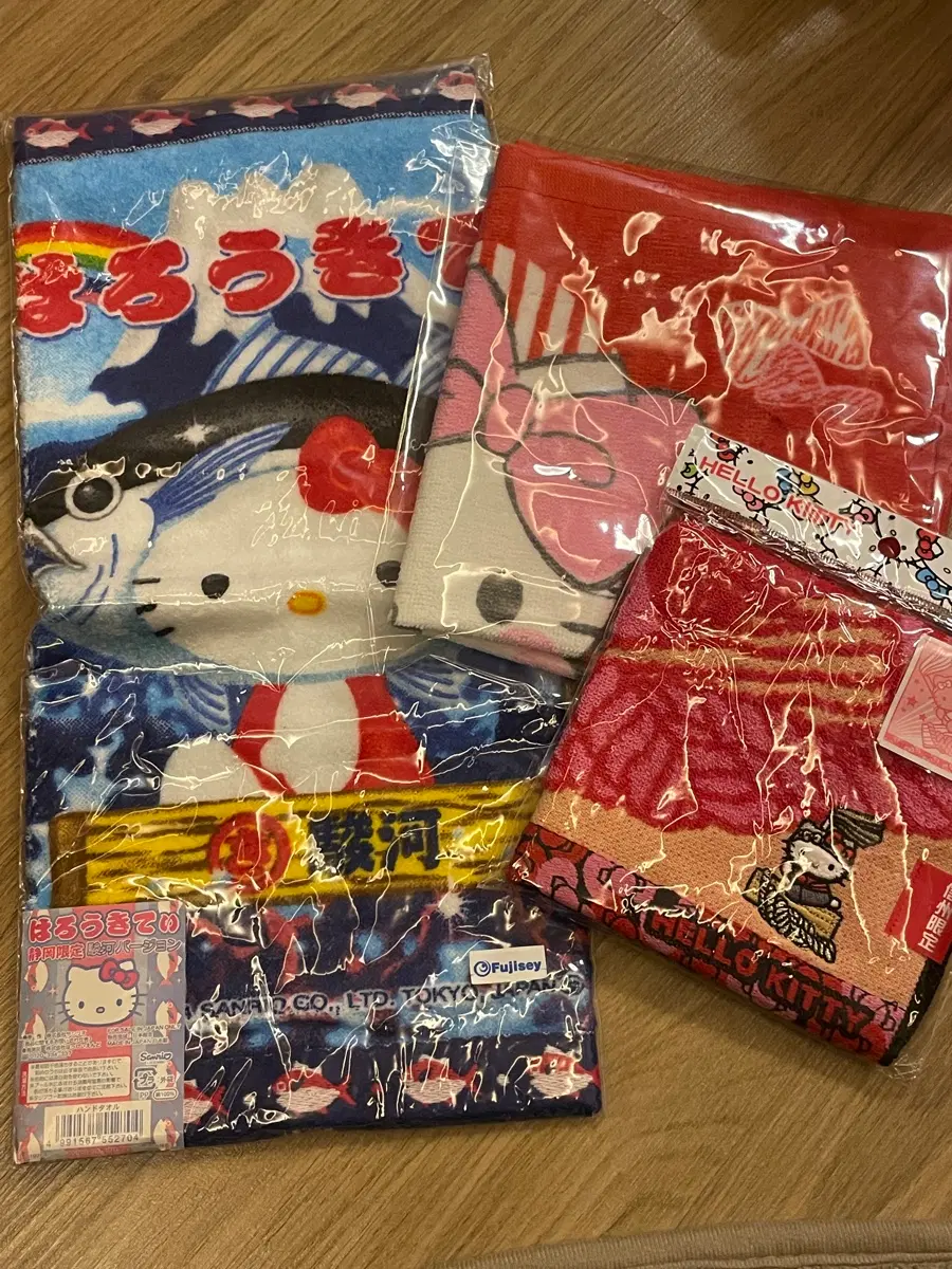 헬로키티 고전 수건 핸드타올