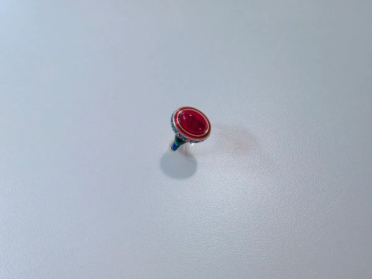 레트로레드반지
