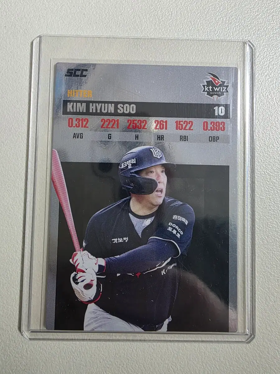 2026 kbo scc플러스 김현수 레코드 카드 판매 kt위즈