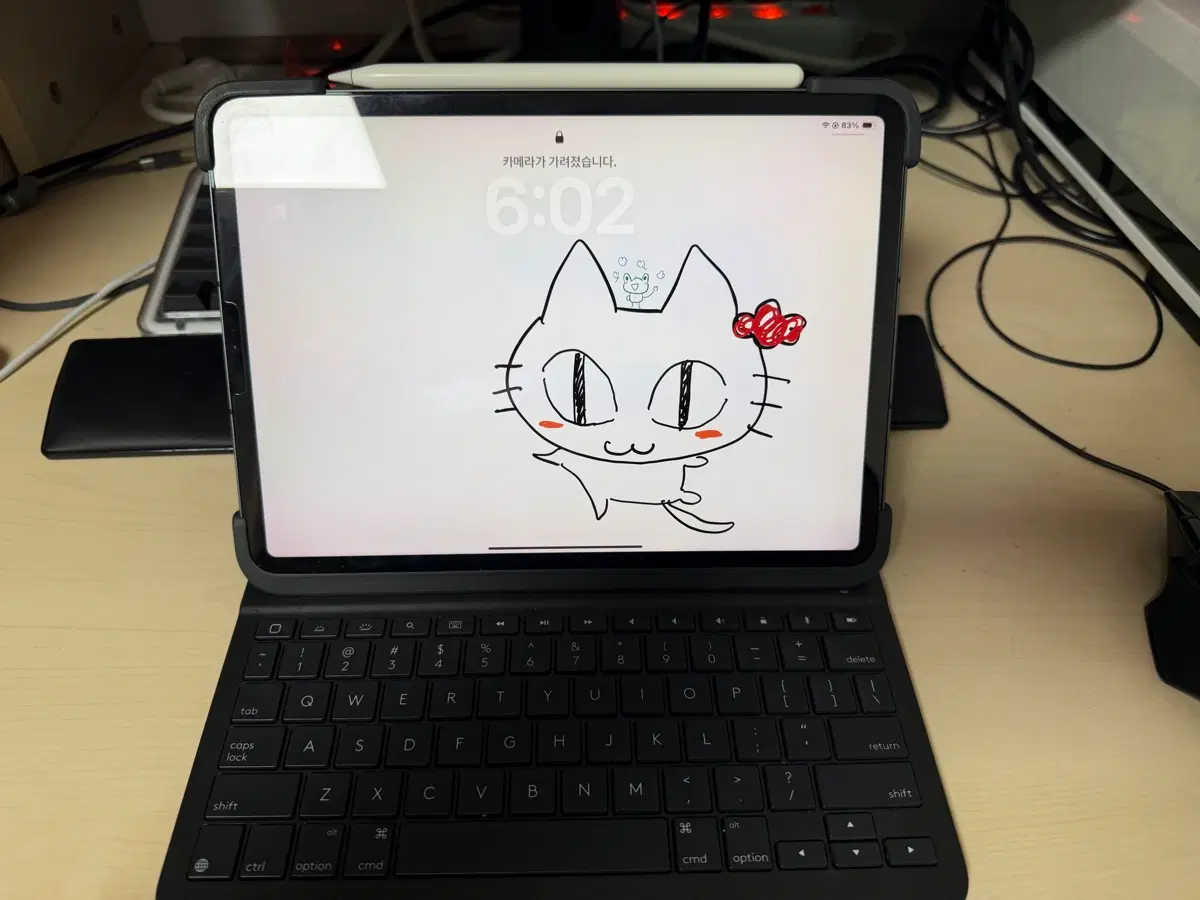 아이패드 프로 11인치 M1 256GB (Wi-Fi) + 로지텍 콤보 터치 + 애플 펜슬 2세대 일괄 판매합니다