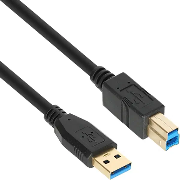 USB-A 3.0 to USB-B 3.0 케이블 블랙 3m