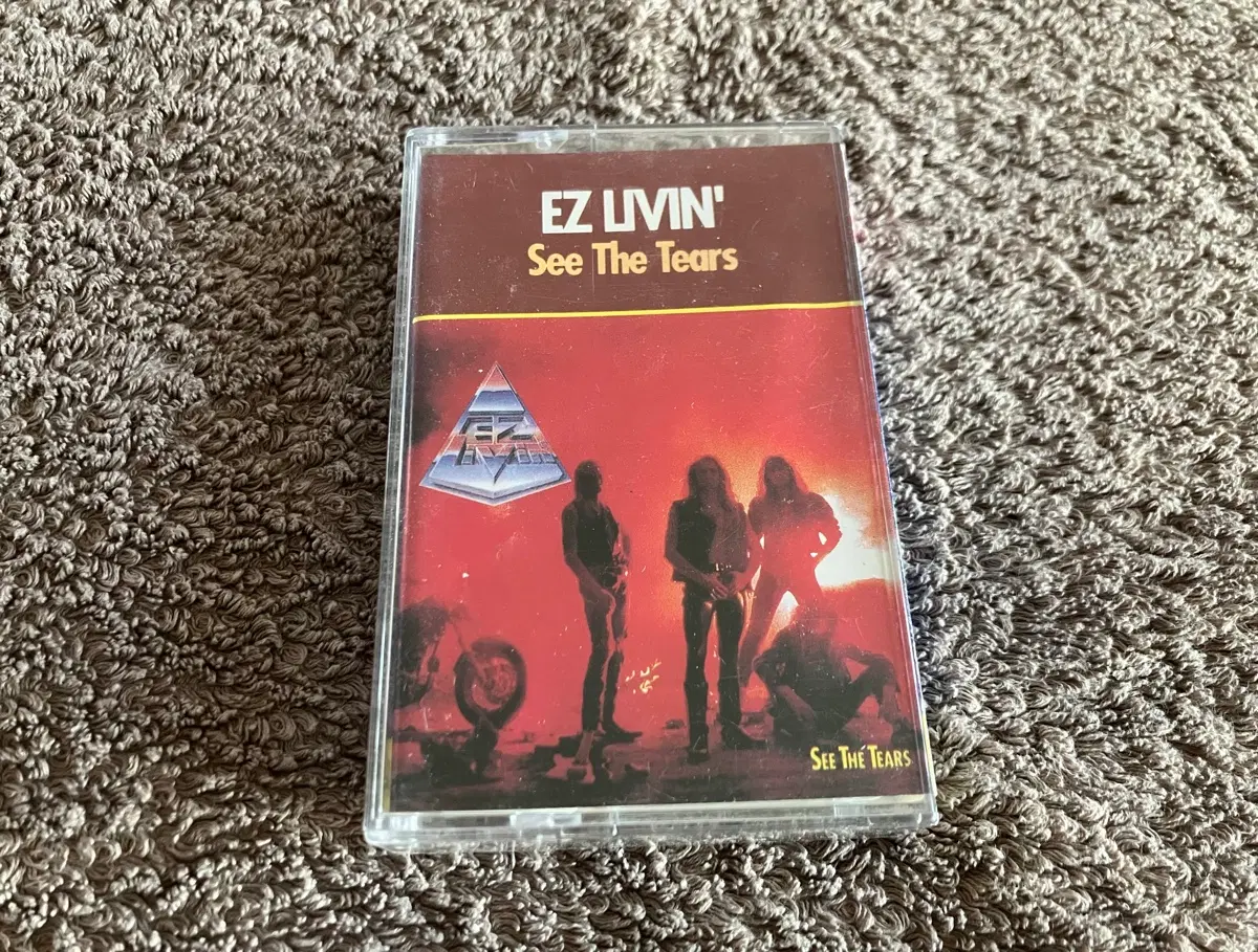 Ez Livin 정규 1집 See The Tears 앨범 국내 라이센스 카세트테이프