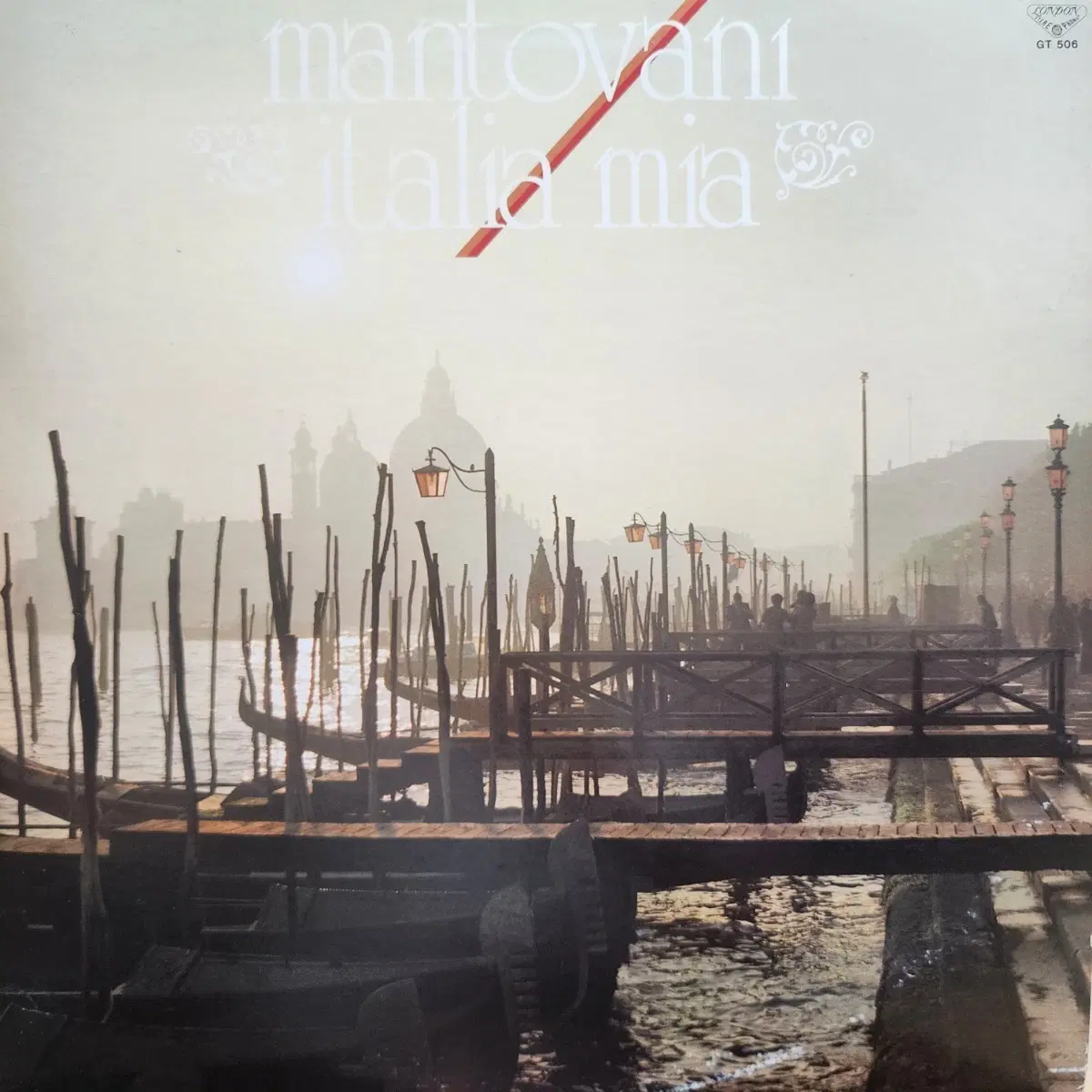 만토바니 Mantovani and His Orchestra Italia Mia LP