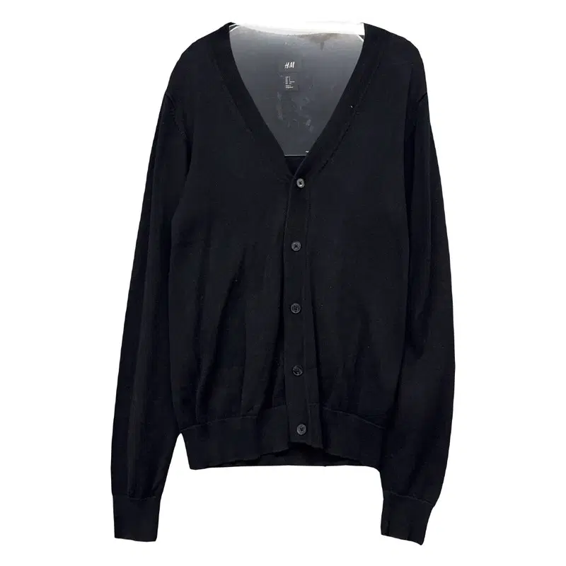 H&M 에이치엔앰 블랙 코튼 니트 가디건 S