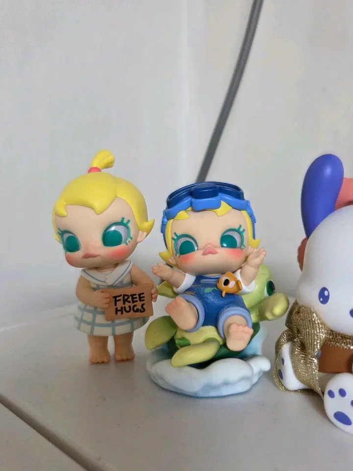 팝마트 베이비몰리 피규어 2종 프리허그, 거북이