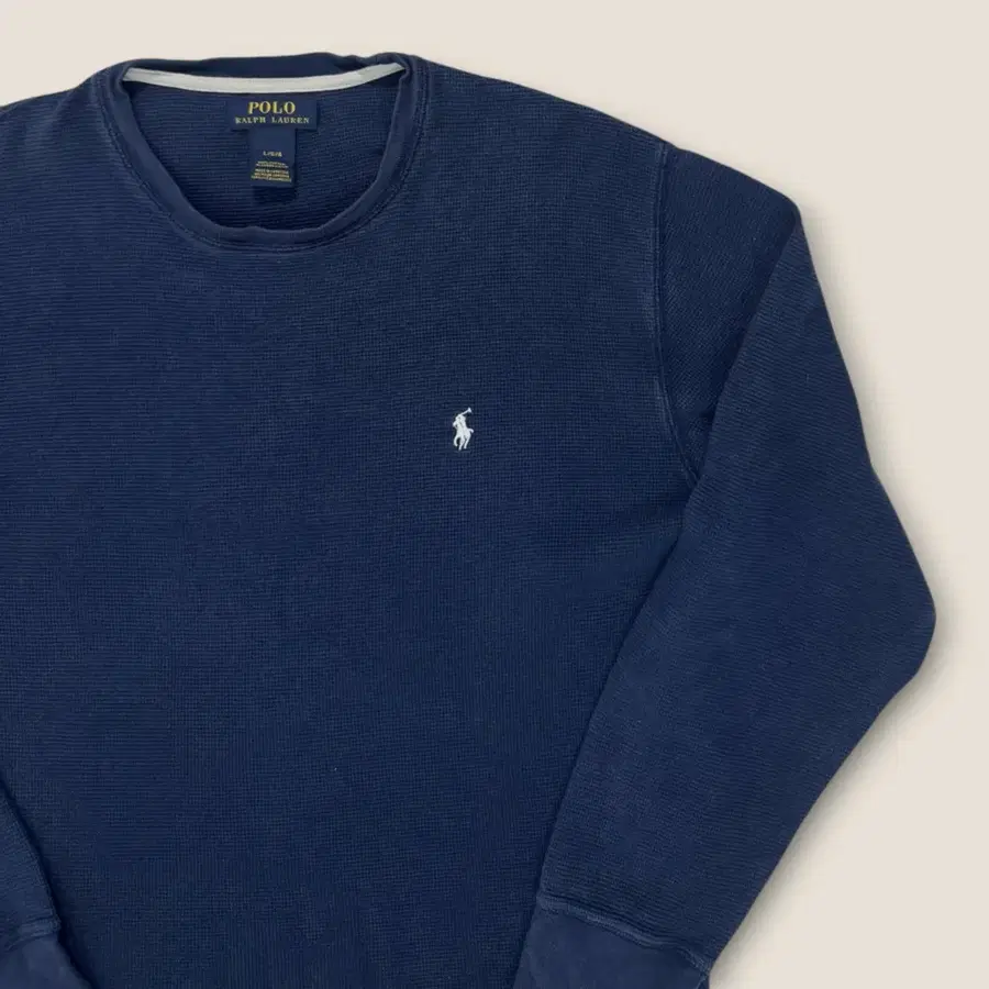 Polo Ralph Lauren 슬립웨어 와플 써멀 롱슬리브 L