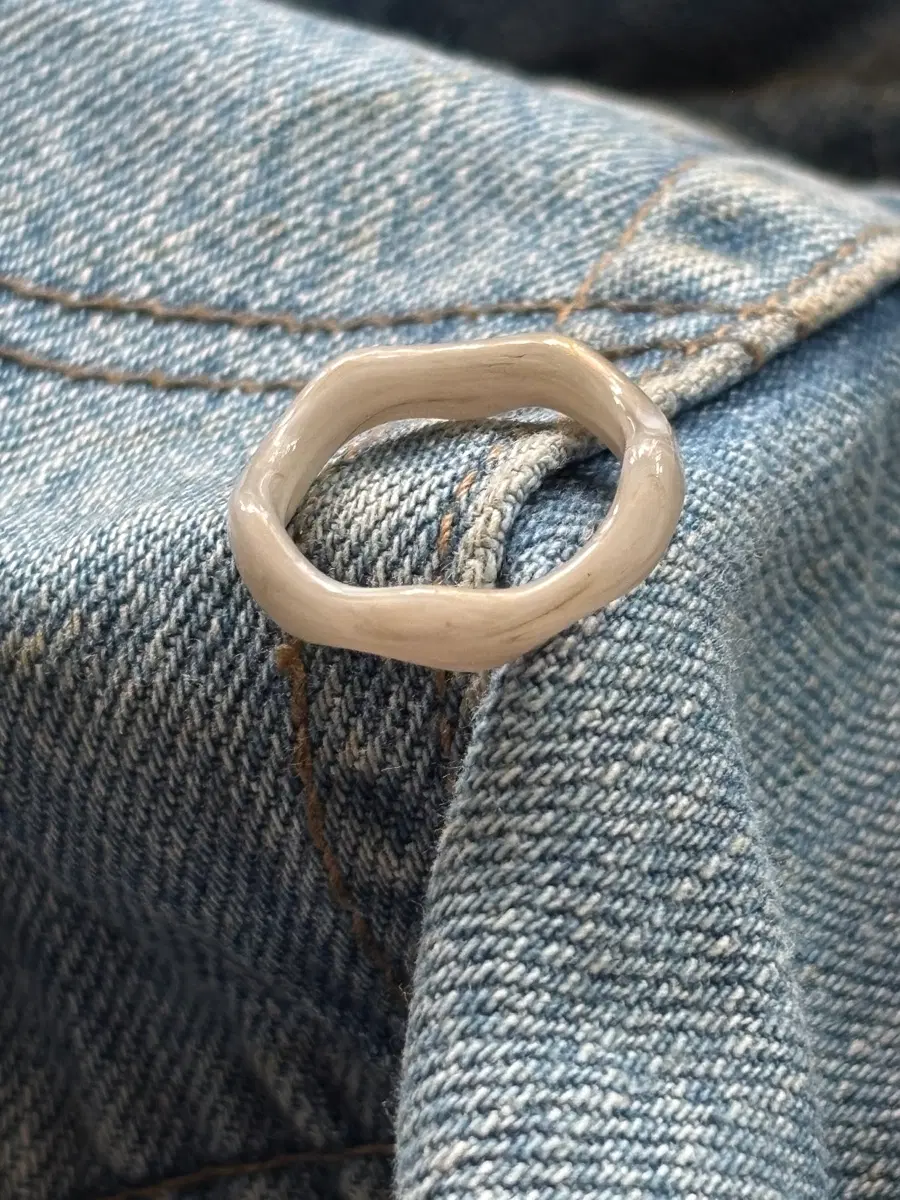 brownish organic wave ring