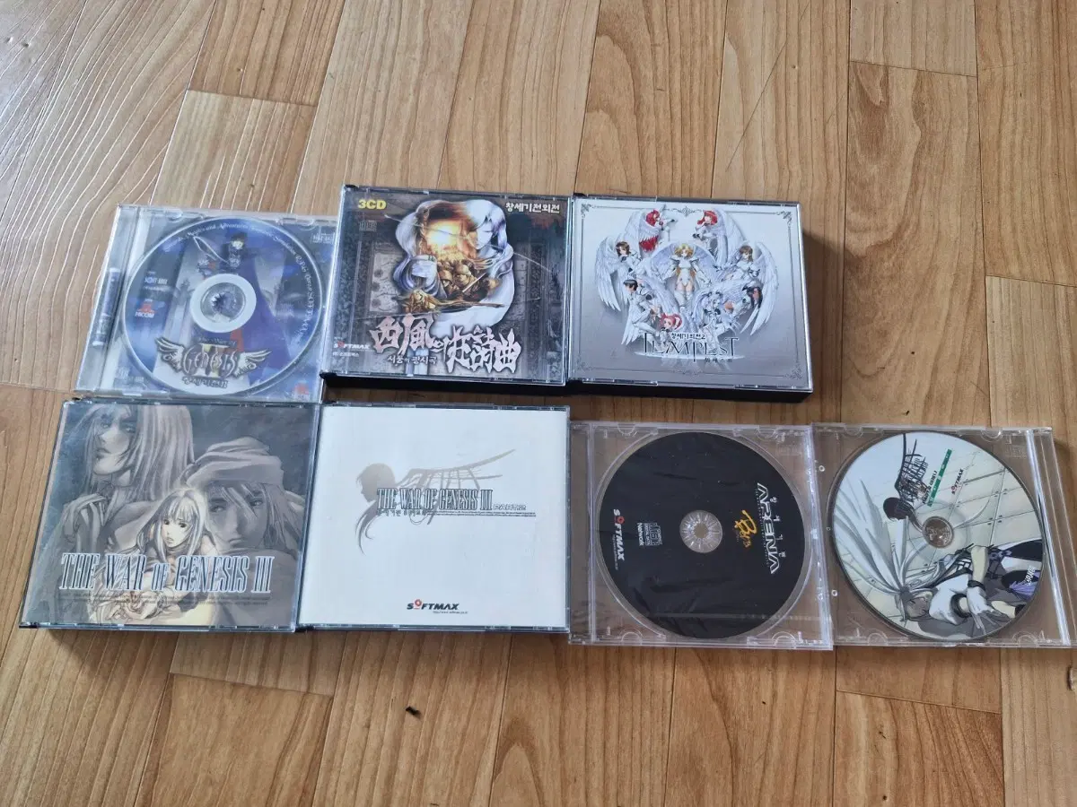 창세기전 게임 시리즈 PC 게임 CD