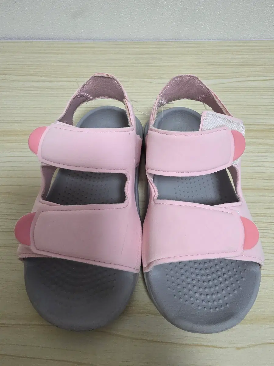 아동 샌들 핑크 아디다스 160