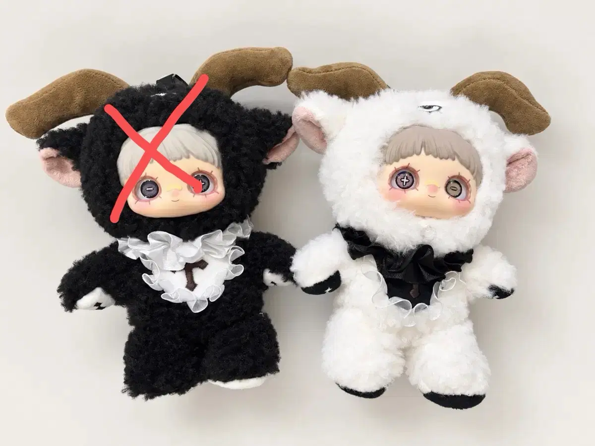 메이메이 다크포레스트 화이트 인형 키링