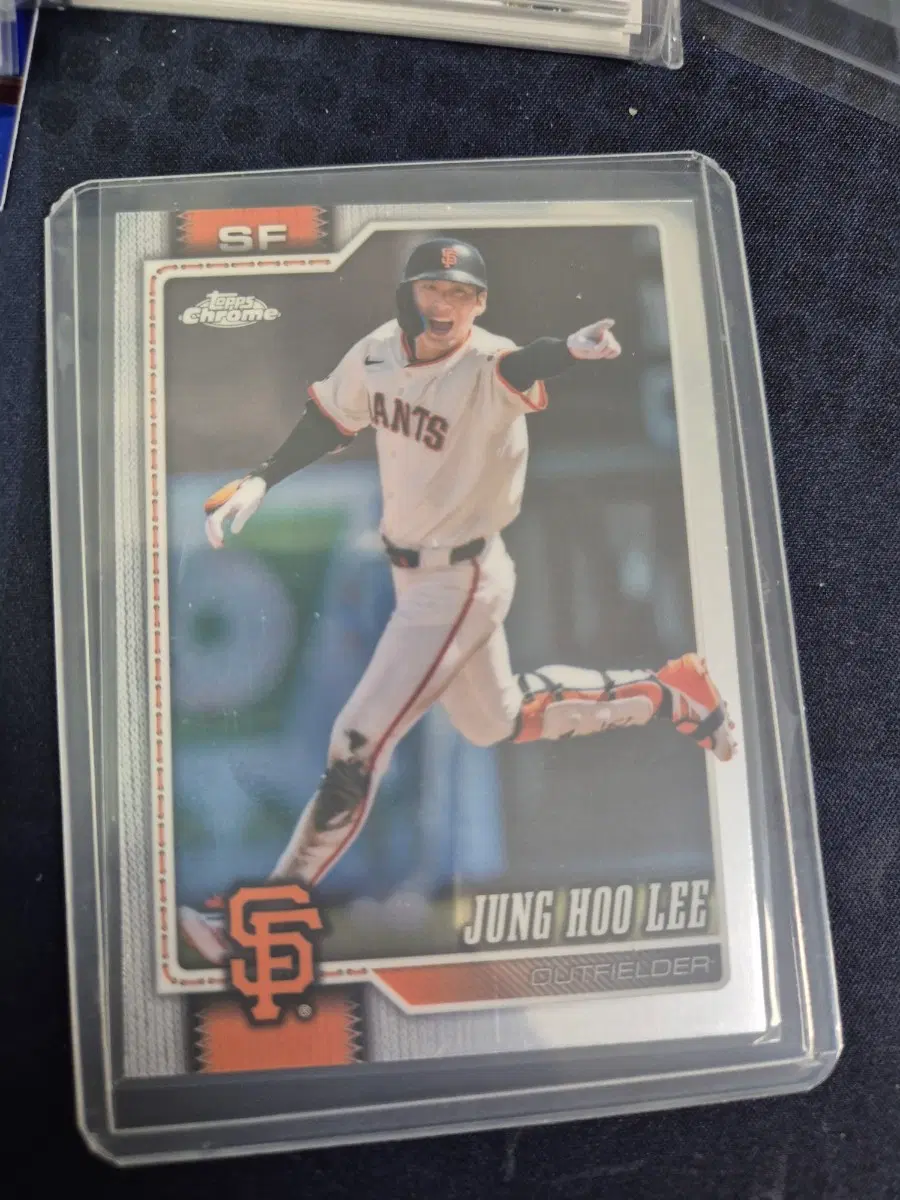 MLB 탑스 크롬 샌프란시스코 자이언츠 이정후 야구 카드