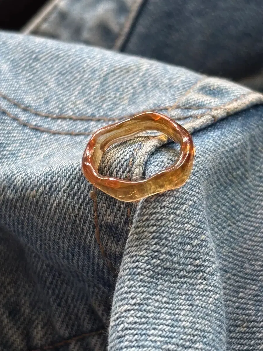 brownish organic wave ring