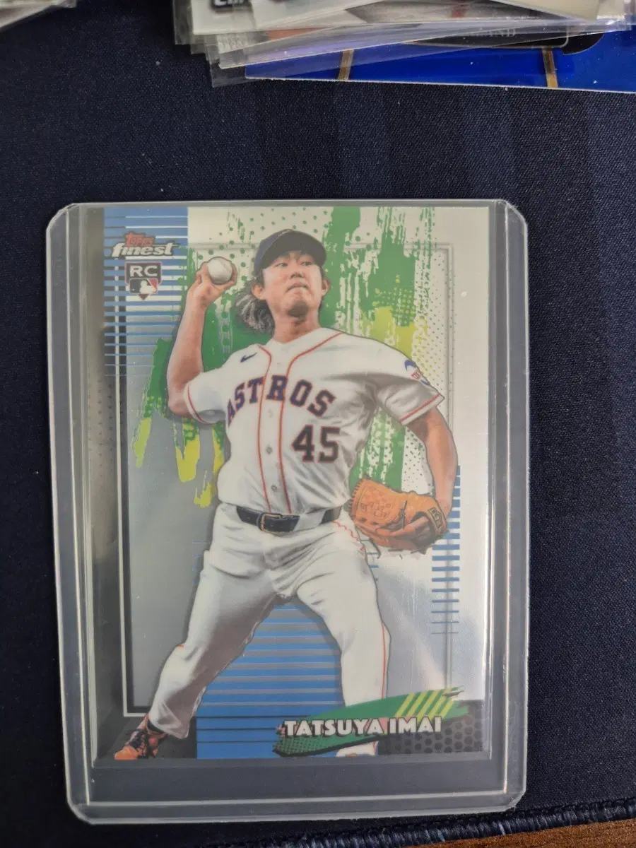 탑스 파이니스트 MLB 휴스턴 이마이 타츠야 야구 루키 카드